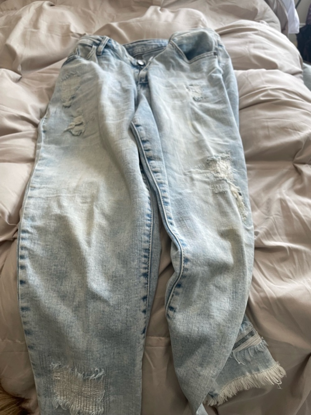 Soho Light Blue Washed Denim Jeans